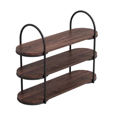 Chef Inox Serve Walnut Wood 3-Tier Display Stand 242x770x553mm - 55651