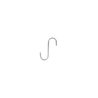 Hooks 80mm Stainless Steel (Box of 12) - 57108