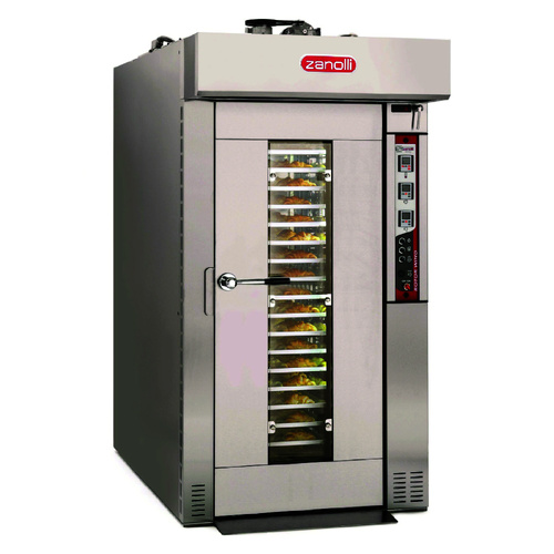 Zanolli Rotor Wind 5EL 36 Tray Roll In Electric Rotating Baking Oven Long Version  - 5RW0600
