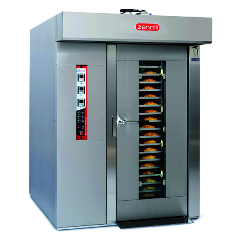 Zanolli Rotor Wind 5EF 36 Tray Roll In Electric Rotating Baking Oven Wide Version  - 5RW0700