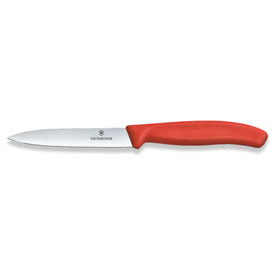 Victorinox Swiss Classic Paring Knife Straight Blade Red 100mm - 6.7701.C1