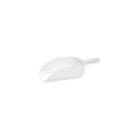 Scoop - Flat Bottom 150x350mm / 1900ml White Plastic  - 60038