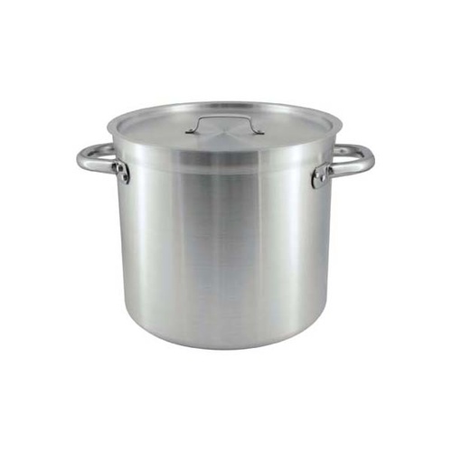 Chef Inox Premier Stockpot with Lid - Aluminium 120.0Lt 550x495x4mm  - 60920