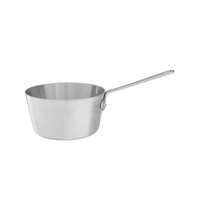 Saucepan with Tapered Sides 260x140mm / 7.0Lt Aluminium (No Cover)  - 61007