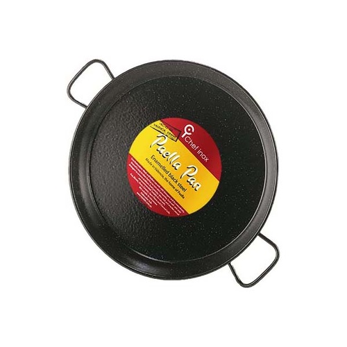 Chef Inox Paella Pan -  Enamelled 340mm - 63834