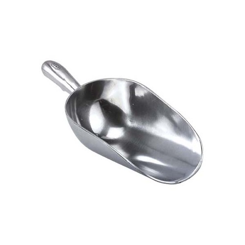 Chef Inox Scoop - Aluminium Round 160x80mm 12oz/340ml - 66016