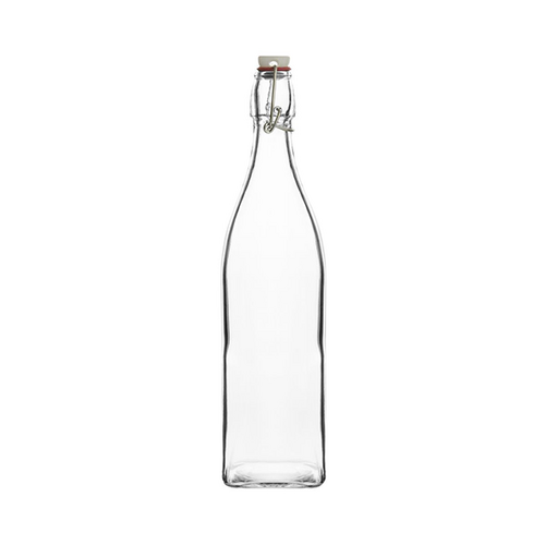 Glass Water Bottle Square - 1Lt - 68501