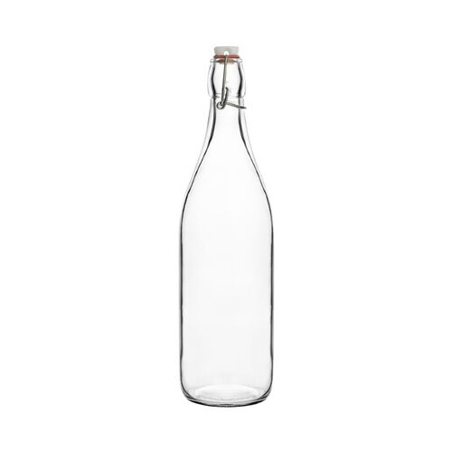 Glass Water Bottle Round - 1Lt - 68504