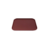 Fast Food Tray 300x400mm Burgundy Polypropylene - 69016-BU