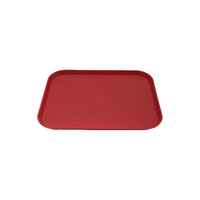 Fast Food Tray 350x450mm Red Polypropylene - 69018-R