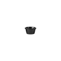 Ryner Melamine Ramekin 72x40mm / 60ml Smooth, Black - 69651-BK