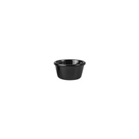 Ryner Melamine Ramekin 85x50mm / 120ml Smooth, Black  - 69653-BK