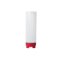 Criko Upside Down Sauce Bottle 720ml Red (Box of 12) - 69724-R