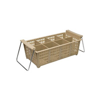Cutlery / Flatware Basket with Handles, 8 Compartments 425x200x150mm - 69872