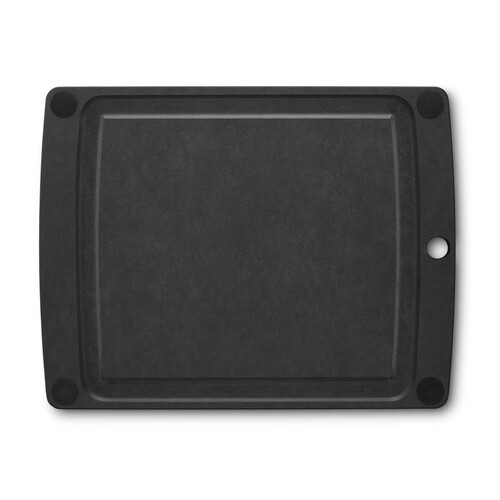 Victorinox All-In-One Black Cutting Board - 368 x 285 x 6mm - 7.4126.3