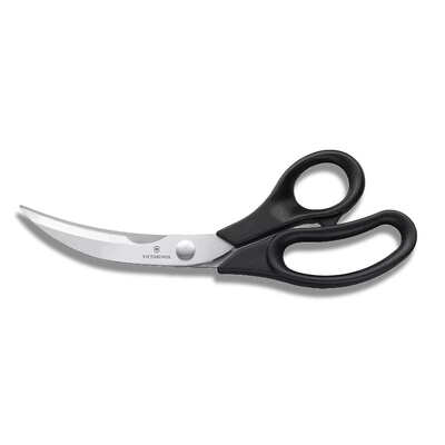 Victorinox Poultry and Seafood Shears 250mm - Black Handles - 7.6342