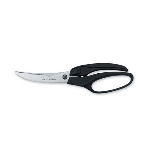 Victorinox Poultry Scissors Closed Handle - Black Nylon/Stainless Steel 250mm - 7.6344