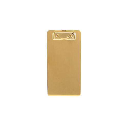 Trenton Clipboard 210 x 105mm - Gold - 70181-G