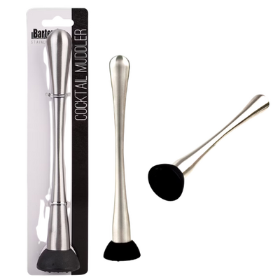 Bartender Stainless Steel Muddler 22cm - 7019