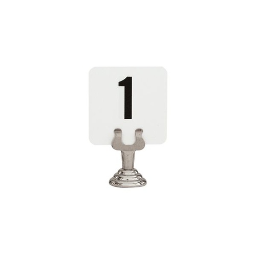 Buffet Signs Harp Card Holder 40mm - Stainless Steel (Box of 12) - 70220_TN