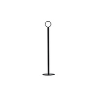 Trenton Table Number Stand - Ring Clip, 70x300mm Black - 70272-BK