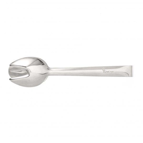 Chef Inox Round Spoon/Fork Tongs Stainless Steel One Piece 230mm - 70276