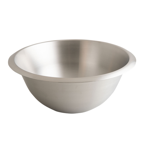 Matfer Bourgeat Kitchen Bowl Stainless Steel 250mm 3.7L - 703025