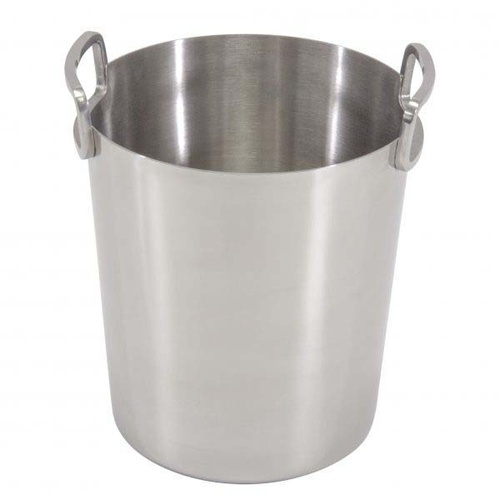 Chef Inox Elite Wine Bucket - 18/10 1 Bottle Round Mirror 175x195mm - 70384