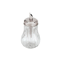 Sugar Dispenser - Tilt-A-Spoon 285ml Stainless Steel Top / Glass Body - 70410