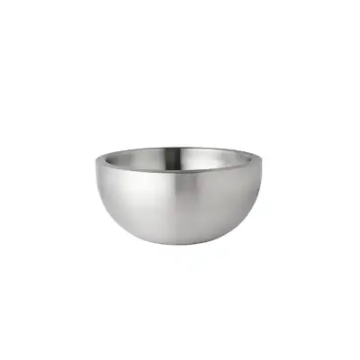 Chef Inox Stainless Steel Mixing/Serve Bowl Dbl Wall 200x115mm / 1.0lt - 70591