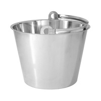 Jonas Bucket / Water Pail 15.0Lt - 18/10 Stainless Steel, Graduated - 70604