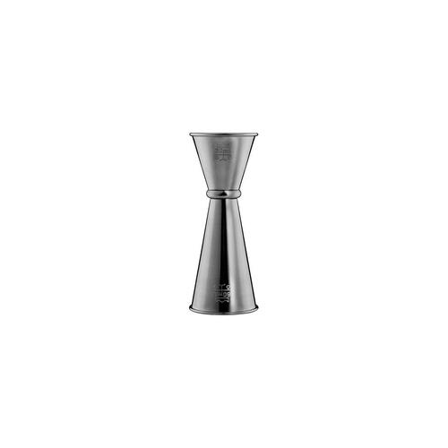 Moda Japanese Jigger 30/60ml - Certified & Gun Metal PVD Coated - 70754-BK