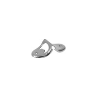 Wall Mounted Bottle Opener 92mm Chrome Plated - 70818