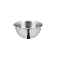 Mixing Bowl - Deluxe 300x130mm / 8.0Lt - 18/8 Stainless Steel - Satin Finished Interior - Mirror Finished Exterior  - 72708