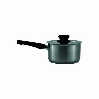 Chef Inox Bakelite Saucepan - Stainless Steel 160mm 1.5Lt with Lid - 73002