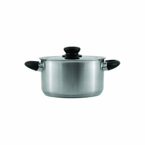 Chef Inox Bakelite Saucepot - Stainless Steel 240x140mm 6.0Lt with Lid - 73006