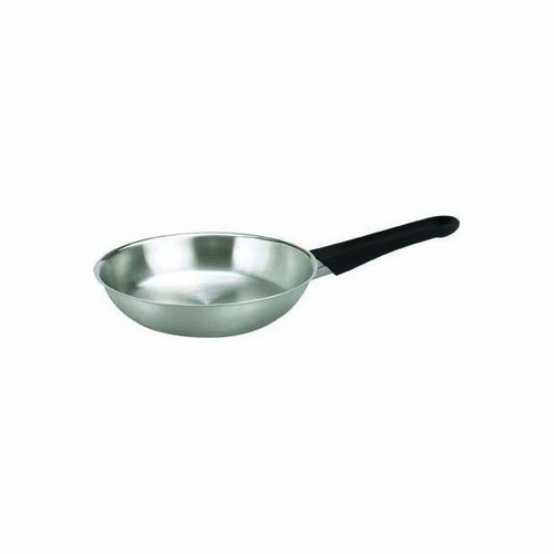 Chef Inox Bakelite Frypan - Stainless Steel 240x50mm with Lid - 73009