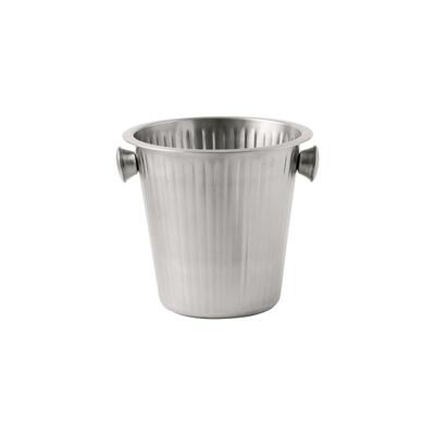 Crown Barware Fluted Wine Bucket 220mm Ø 210mm Height Stainless Steel - 735282