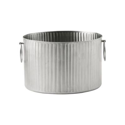 Crown Barware Ribbed Beverage Tub 330x250x230mm Stainless Steel - 735295
