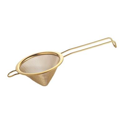 Crown Barware Cocktail Conical Strainer 100mm - Gold - 735802