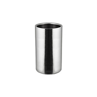 Wine Cooler - Insulated - Mirror Polished, Ribbed 120x200mm - 18/8 Stainless Steel - 73651