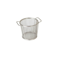 Moda Brooklyn Round Service Basket with 2 Handles, 90x90mm, SS - 73717