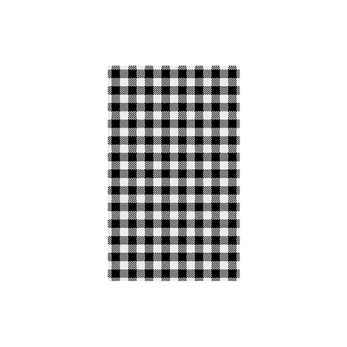 Moda Greaseproof Paper Black Gingham Paper 190x310mm (Pack of 200) - 74203_TN