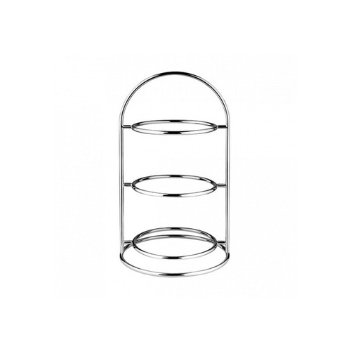 Athena High Tea Stand 230x408mm - 18/10 Stainless Steel, 3 Tier - 74683