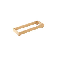 Athena Casper Rectangular Riser - Reversible, Stackable 425x145x60mm  - 74711