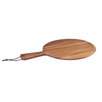 Moda Artisian Round Paddle Board 400x530x15mm Acacia Wood - 76802