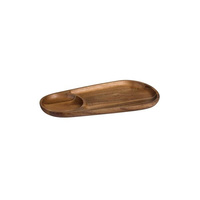 Moda Artisian Combination Board With Well 200x400mm Acacia Wood - 76848