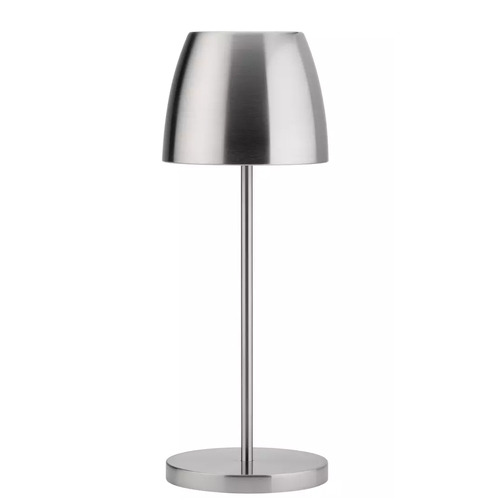 Illumina LED Cordless Lamp Montserrat  300mm - Brushed Silver - 769105