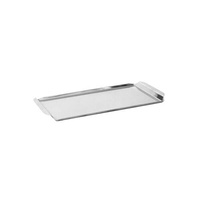 Rectangular Display / Pastry Tray 375x200mm Stainless Steel, Heavy Duty - 77050