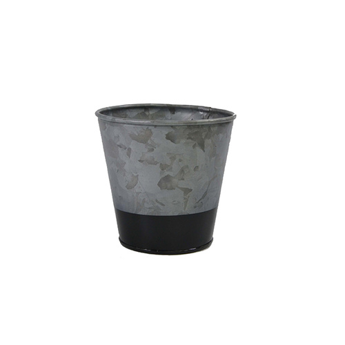 Chef Inox Coney Island Galvanised Pot Dipped Black 95x105mm - 78604_TK